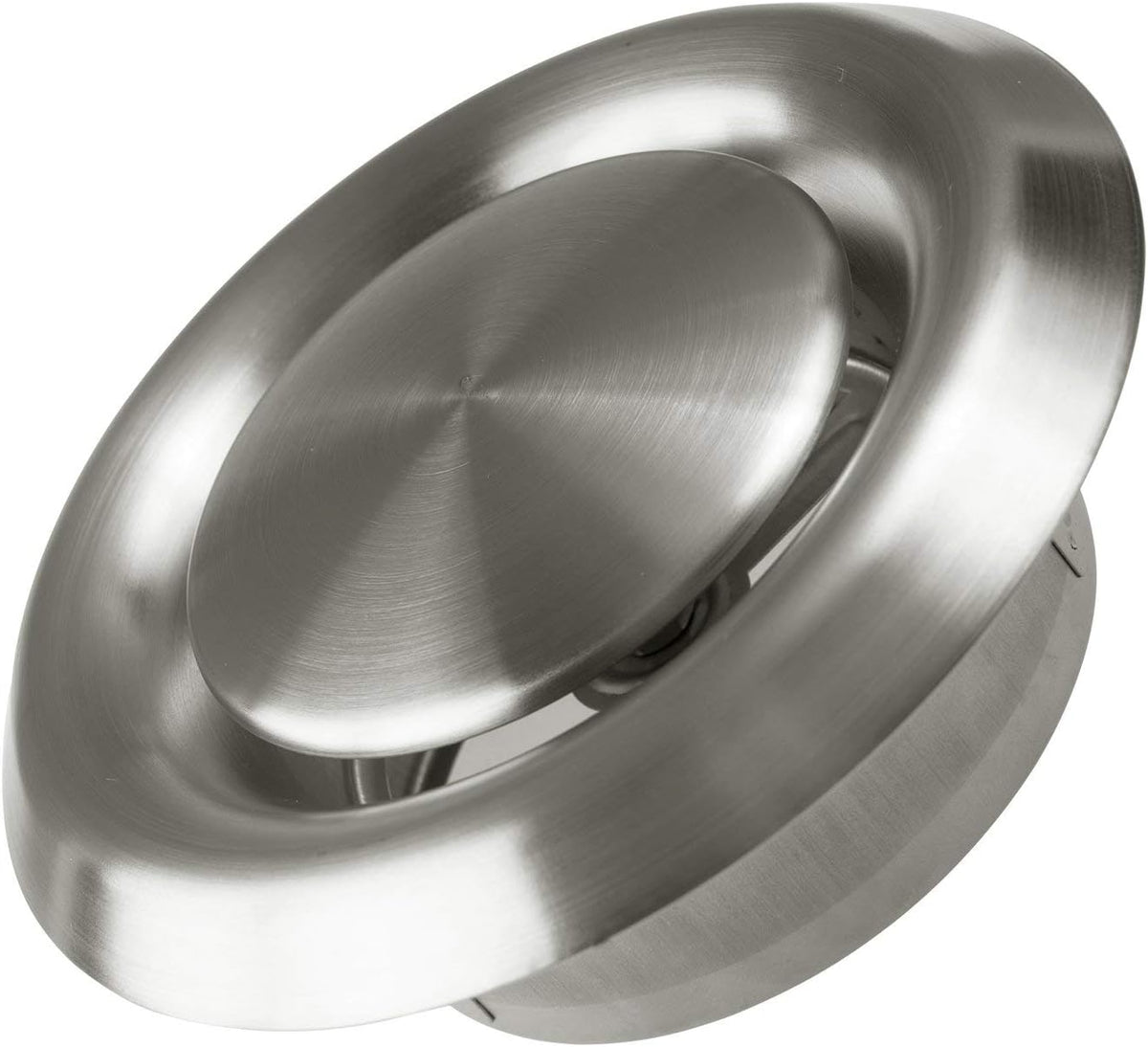 6 Inch Air Vent Cover – 304 Stainless Steel Round Diffuser for Efficient Ventilation and Airflow in Living Rooms, Kitchens, and HVAC Systems