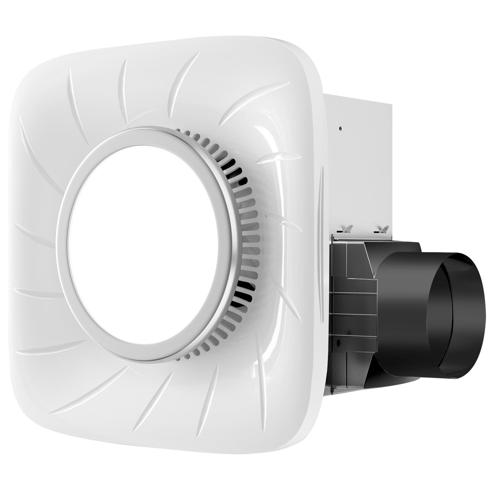 Bathroom Exhaust Fan with Light, 111 CFM Ventilation Fan with 6000K Cool White LED Light for Home, 45 Watts & 1.5 Sones